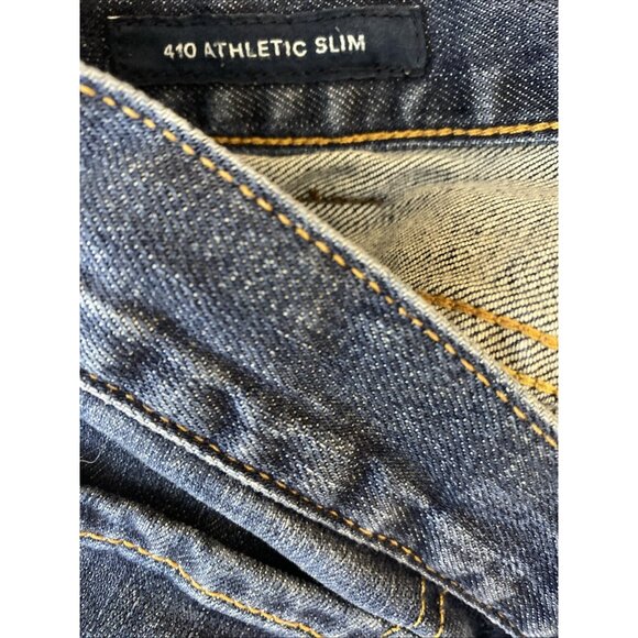 Lucky Brand Mens 34 x 30 410 Athletic Slim Leg Stretch Denim Jeans Medium Wash - Picture 10 of 13